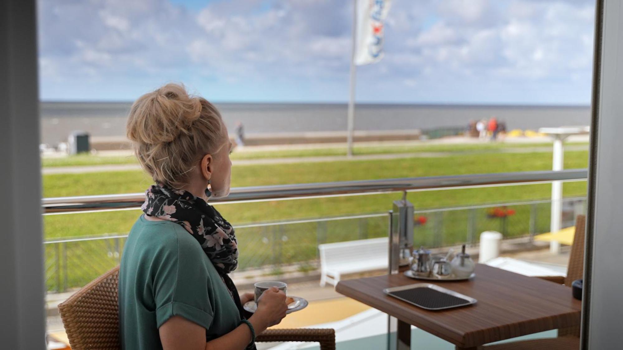 Hotel Strandperle クックスハーフェン エクステリア 写真